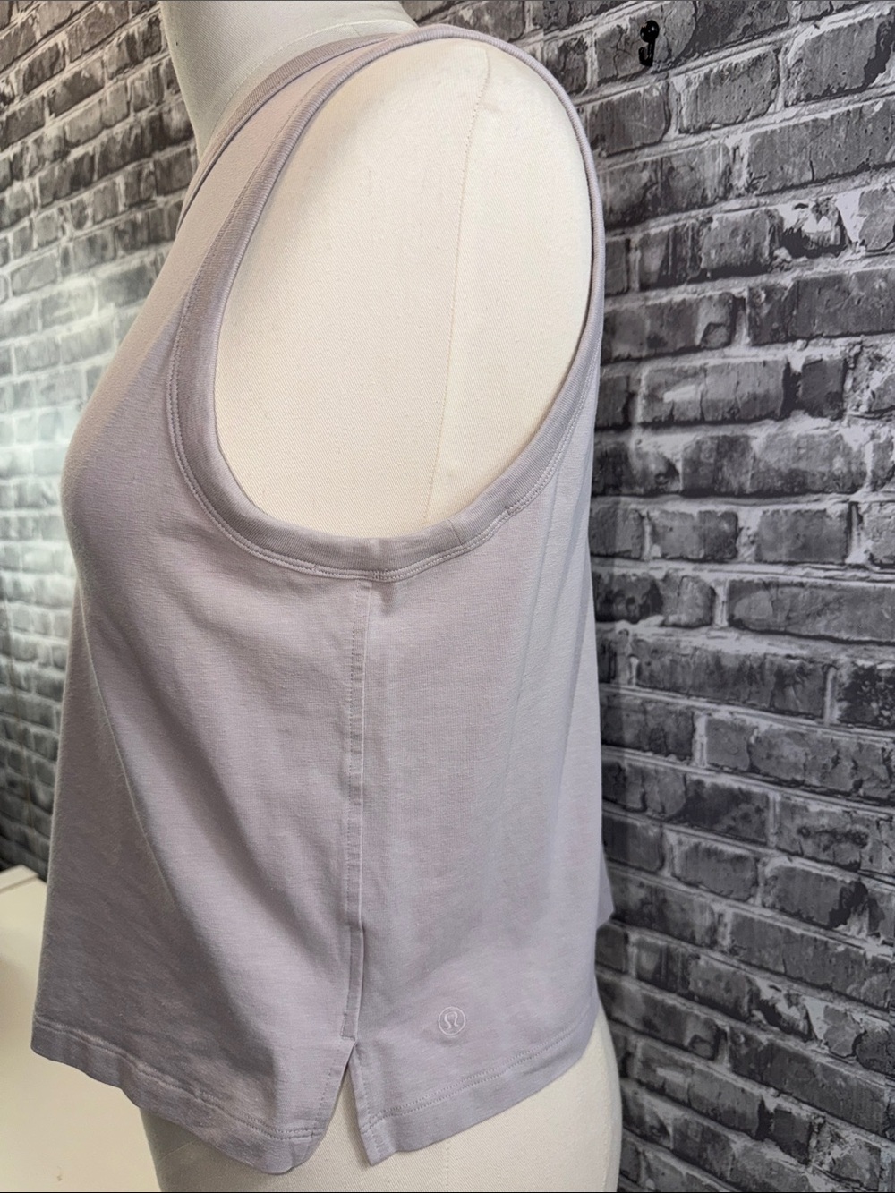 lululemon athletica Pale Lavender Scoop Neck Tank